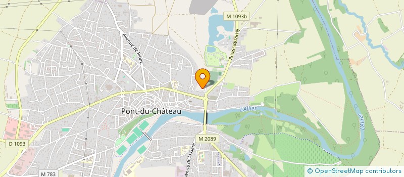 localisation de l'entreprise MONSIEUR LUCAS VIALETTE  PONT-DU-CHATEAU