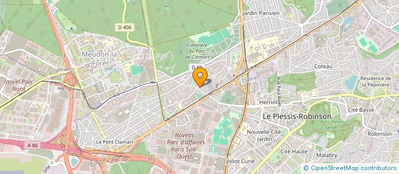 localisation de l'entreprise MONSIEUR LUCAS VIELLE  CLAMART