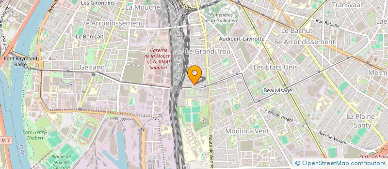 localisation de l'entreprise MONSIEUR LUCAS VIGIER  LYON