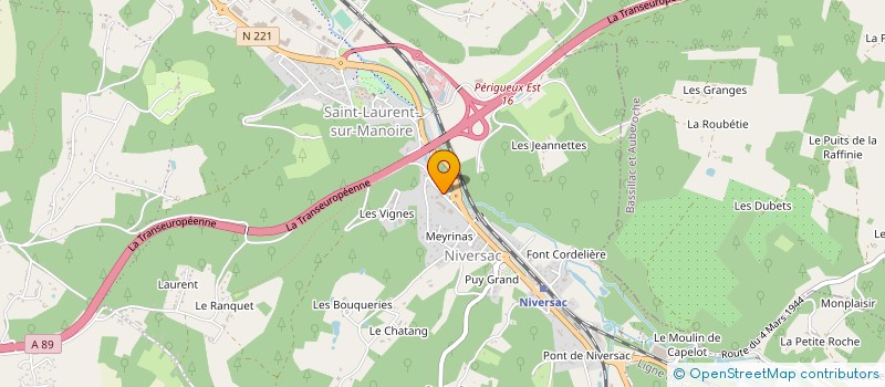 localisation de l'entreprise MONSIEUR LUCAS VILLOT  BOULAZAC ISLE MANOIRE