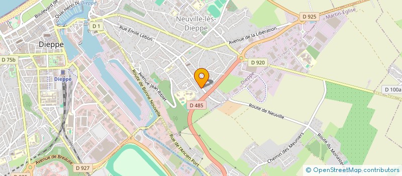 localisation de l'entreprise MONSIEUR LUCAS VINCENT  PETIT-CAUX