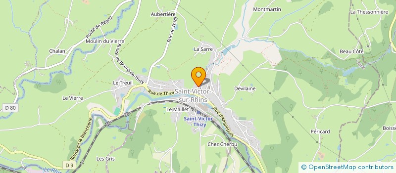 localisation de l'entreprise MONSIEUR LUCAS VINCI  SAINT-VICTOR-SUR-RHINS