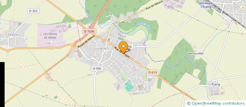 localisation de l'entreprise MONSIEUR LUCAS VINICIUS  GUIGNES