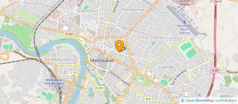 localisation de l'entreprise MONSIEUR LUCAS VIVAS CASTANEDA  MONTAUBAN