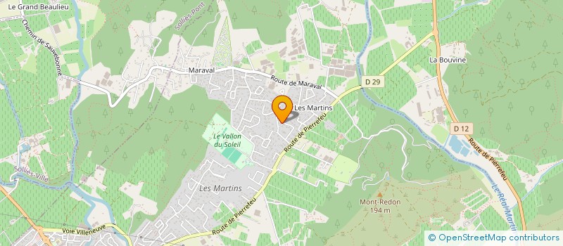 localisation de l'entreprise MONSIEUR LUCAS VIZIALE  LA CRAU