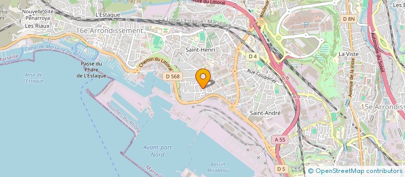 localisation de l'entreprise MONSIEUR LUCAS VOLPI à MARSEILLE
