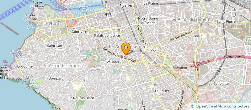 localisation de l'entreprise MONSIEUR LUCAS VON THUMEN  MARSEILLE