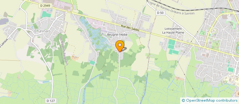 localisation de l'entreprise MONSIEUR LUCAS VRIGNON  LES MAGNILS-REIGNIERS