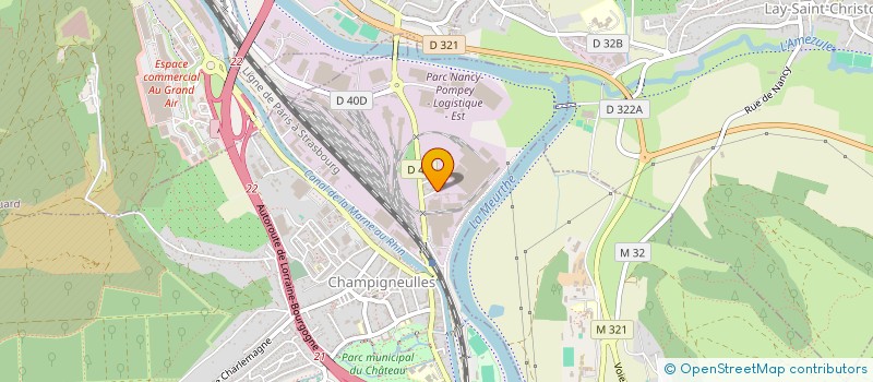 localisation de l'entreprise MONSIEUR LUCAS VUILLEUMIER  CHAMPIGNEULLES
