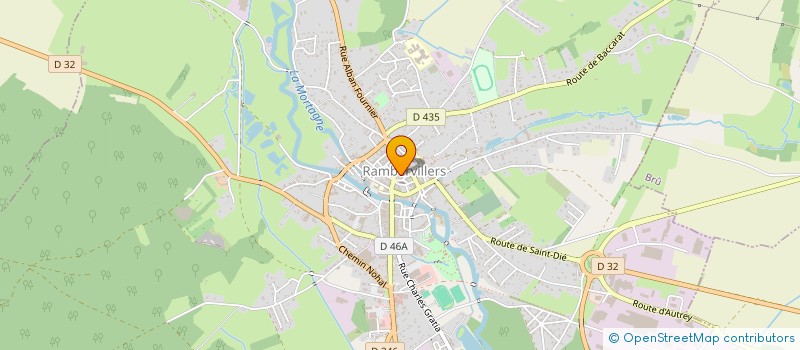 localisation de l'entreprise MONSIEUR LUCAS WAEGE  RAMBERVILLERS