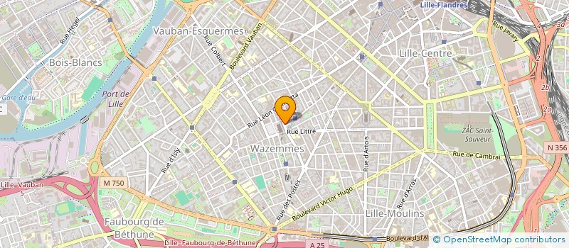 localisation de l'entreprise MONSIEUR LUCAS WALBECQ à LILLE