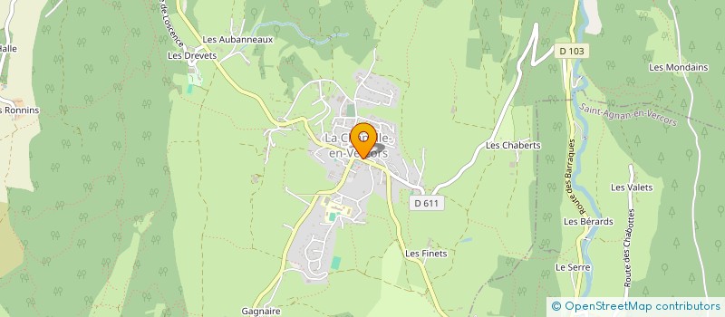 localisation de l'entreprise MONSIEUR LUCAS WEILL  LA CHAPELLE-EN-VERCORS