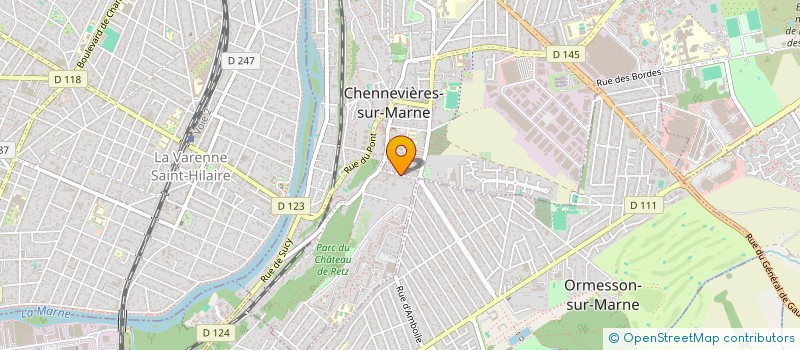 localisation de l'entreprise MONSIEUR LUCAS WOJACZEK  CHENNEVIERES-SUR-MARNE