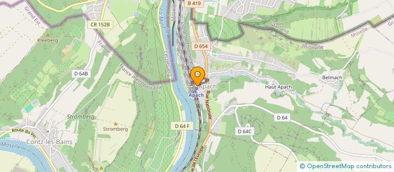 localisation de l'entreprise MONSIEUR LUCAS ZAPPONE  MALLING