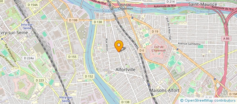 localisation de l'entreprise MONSIEUR LUCAS ZILIANI à ALFORTVILLE