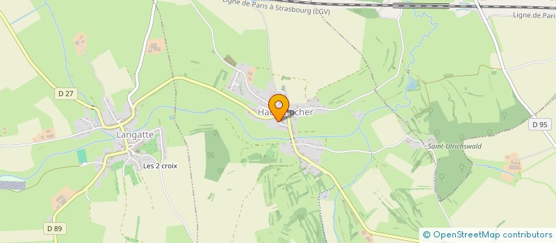 localisation de l'entreprise MONSIEUR LUCAS ZILLER  HAUT-CLOCHER