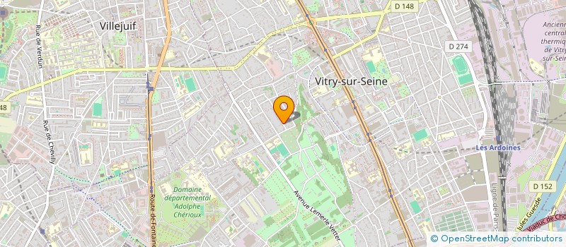 localisation de l'entreprise MONSIEUR LUCAS ZITO à VITRY-SUR-SEINE