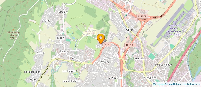 localisation de l'entreprise MONSIEUR LUCAS ZWILLING  POISY