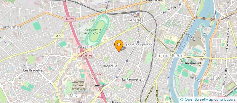 localisation de l'entreprise MONSIEUR LUCASS BATISSE à TOULOUSE