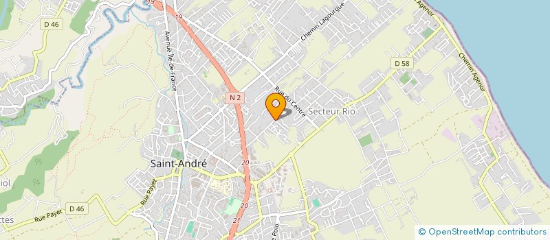 localisation de l'entreprise MONSIEUR LUCAY FAMEKAMY à SAINT-ANDRE
