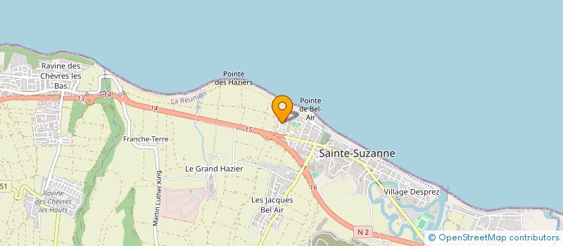 localisation de l'entreprise MONSIEUR LUCAY IRA  SAINTE-SUZANNE