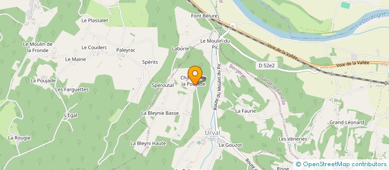 localisation de l'entreprise MONSIEUR LUCCA BERNADOU  URVAL