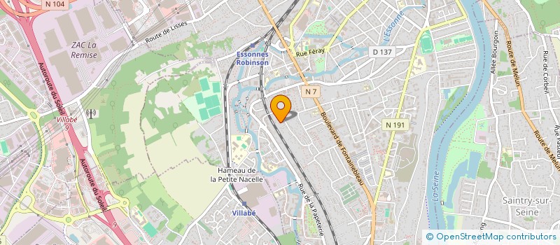 localisation de l'entreprise MONSIEUR LUCCIO ANDRIAMASILALAO à CORBEIL-ESSONNES