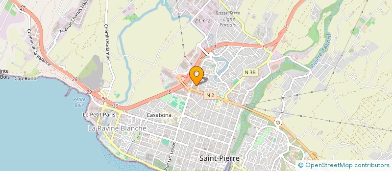 localisation de l'entreprise MONSIEUR LUCET SOUCROMONI à SAINT-PIERRE