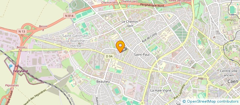 localisation de l'entreprise MONSIEUR LUCIAN AVRAM à CAEN