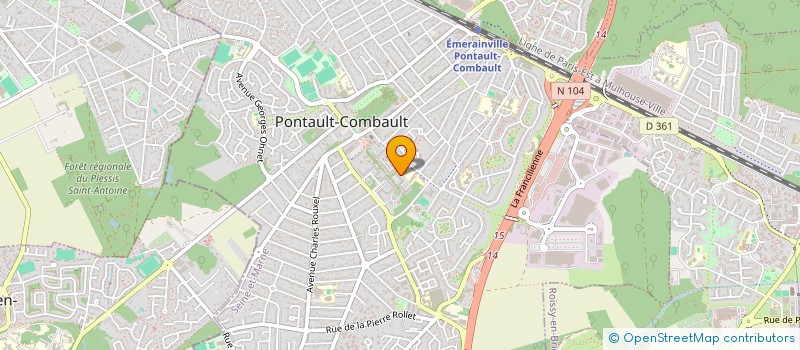 localisation de l'entreprise MONSIEUR LUCIAN BOJAN à PONTAULT-COMBAULT