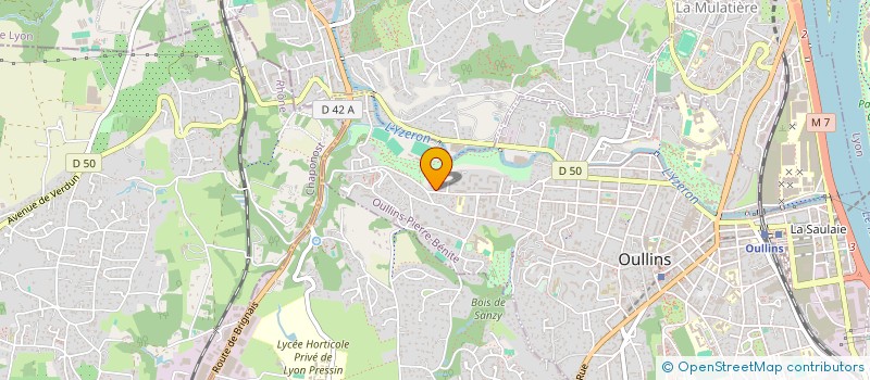 localisation de l'entreprise MONSIEUR LUCIAN-CLAUDIU TOPOR  OULLINS-PIERRE-BENITE