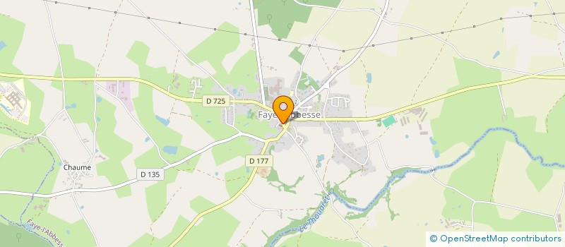 localisation de l'entreprise MONSIEUR LUCIAN COVACI  FAYE-L'ABBESSE