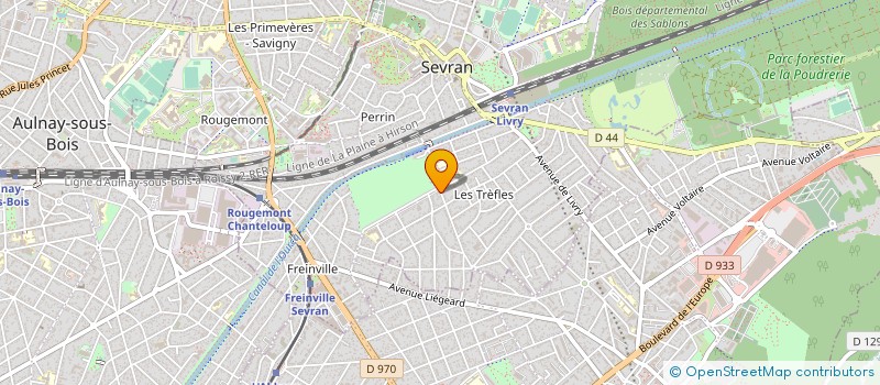 localisation de l'entreprise MONSIEUR LUCIAN DUMITRU  SEVRAN