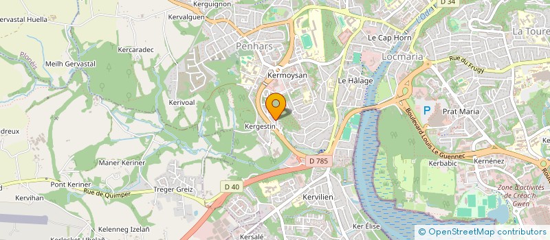 localisation de l'entreprise MONSIEUR LUCIAN NAE à QUIMPER