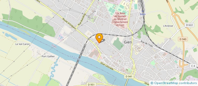 localisation de l'entreprise MONSIEUR LUCIAN PINTEA  GIEN