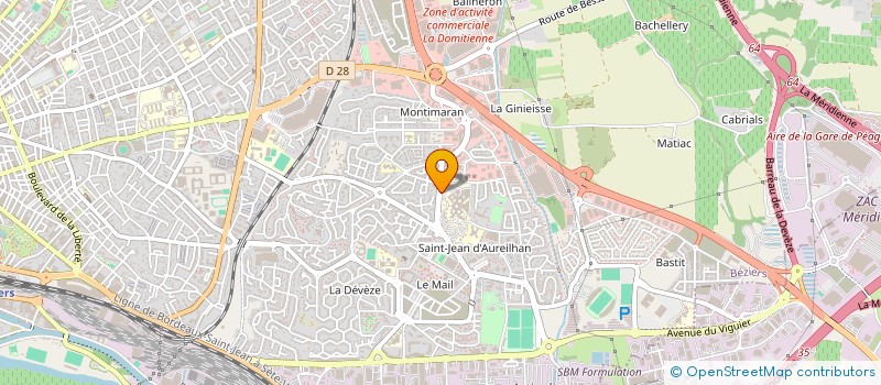 localisation de l'entreprise MONSIEUR LUCIAN SAFTOIU à BEZIERS