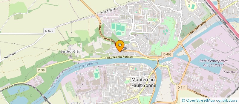 localisation de l'entreprise MONSIEUR LUCIAN SCUTARU  MONTEREAU-FAULT-YONNE