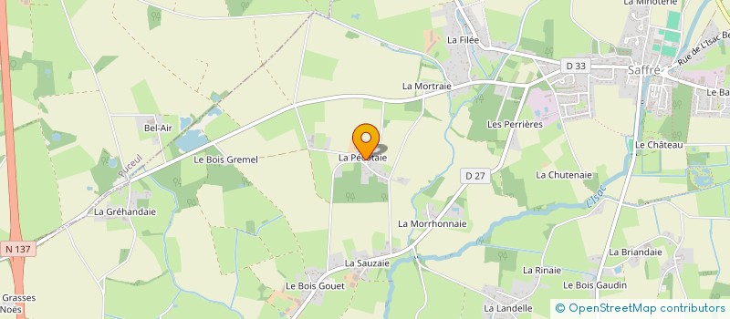 localisation de l'entreprise MONSIEUR LUCIANNO HORNEC à SAFFRE
