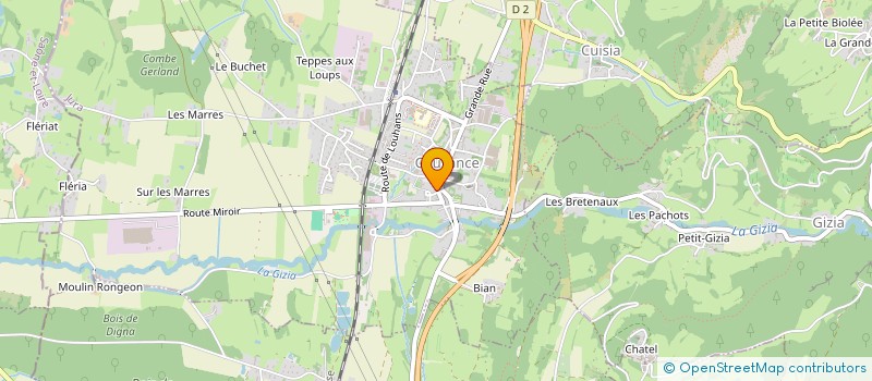 localisation de l'entreprise MONSIEUR LUCIANO BIFFI  COUSANCE