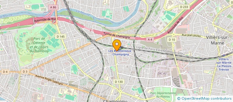 localisation de l'entreprise MONSIEUR LUCIANO-CARDOSO GASPAR à CHAMPIGNY-SUR-MARNE
