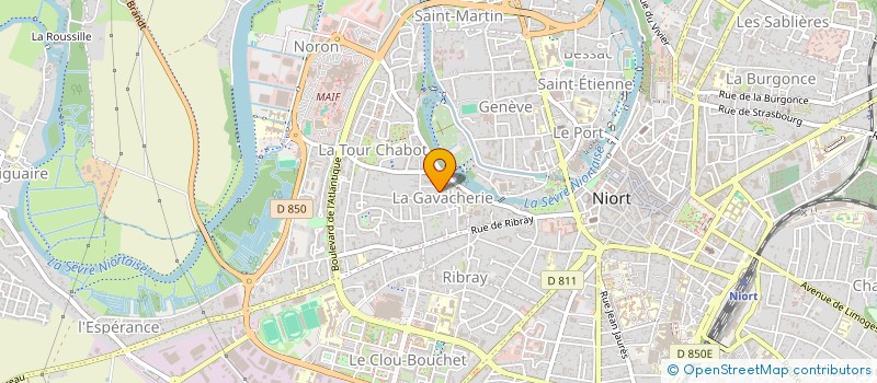 localisation de l'entreprise MONSIEUR LUCIANO CHAPAWA à NIORT