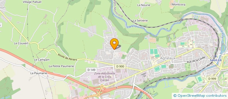 localisation de l'entreprise MONSIEUR LUCIANO CHIRA  AGNEAUX