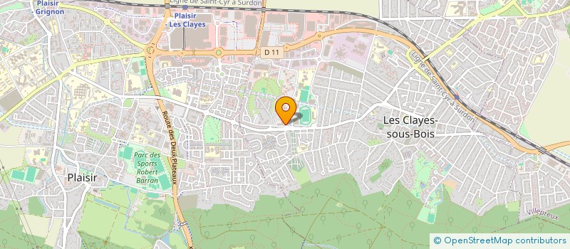 localisation de l'entreprise MONSIEUR LUCIANO DE MOLINER à PLAISIR