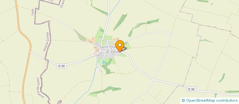 localisation de l'entreprise MONSIEUR LUCIANO DE SOUSA  SAINT-QUENTIN-LE-PETIT