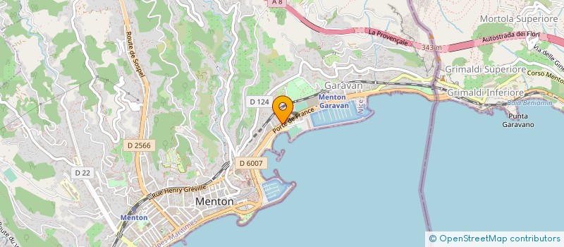 localisation de l'entreprise MONSIEUR LUCIANO DELLA ROTONDA à MENTON