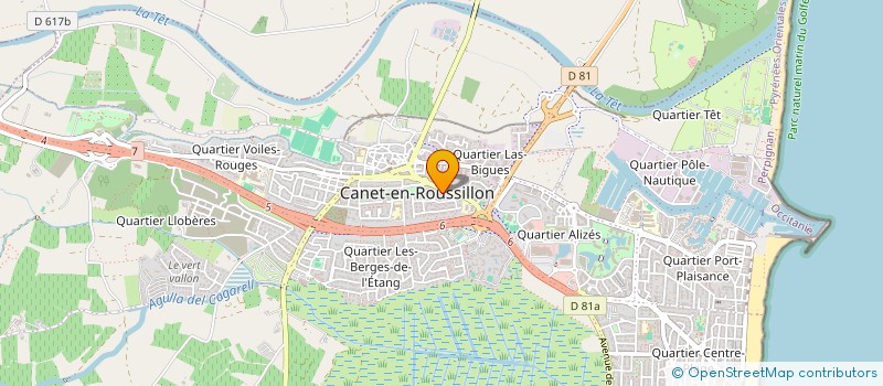 localisation de l'entreprise MONSIEUR LUCIANO DEMURU à CANET-EN-ROUSSILLON
