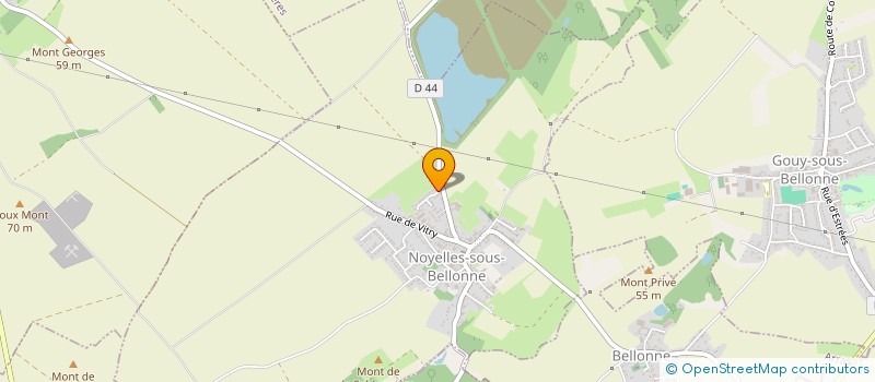 localisation de l'entreprise MONSIEUR LUCIANO DUVINAGE à NOYELLES-SOUS-BELLONNE