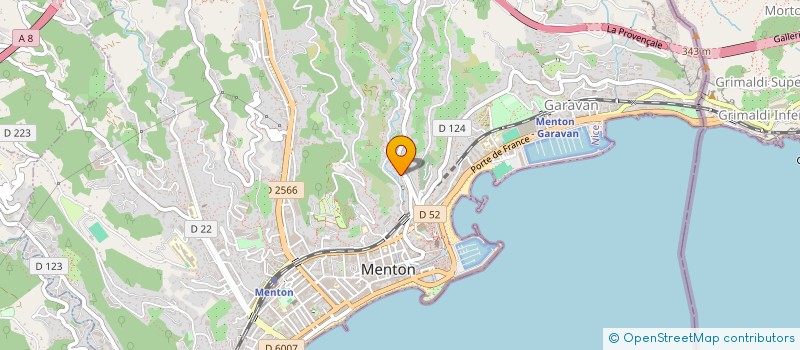 localisation de l'entreprise MONSIEUR LUCIANO LA ROSA à MENTON