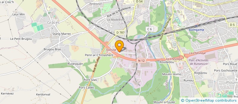 localisation de l'entreprise MONSIEUR LUCIANO LOBRY  GRACES