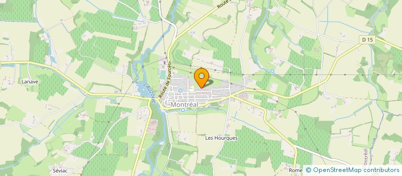 localisation de l'entreprise MONSIEUR LUCIANO LOPES DE FIGUEIREDO  CASTELNAU D'AUZAN LABARRERE